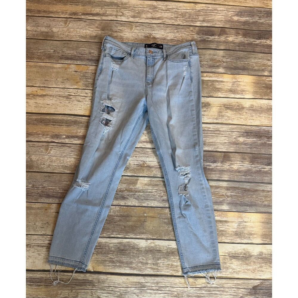 Hollister High-Rise Cropped Jeans Size 11 Regular